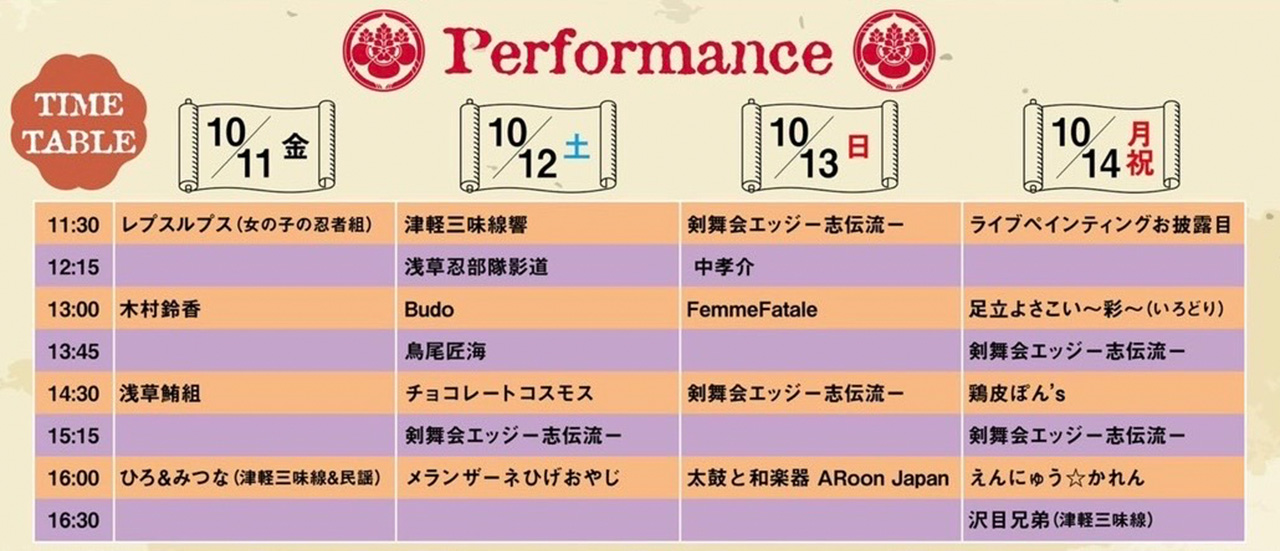 タイムテーブル