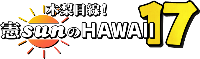 木梨目線！憲sunのHAWAII 17