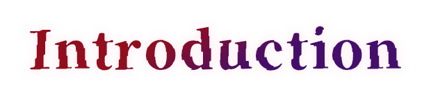 イントロダクション - INTRODUCTION