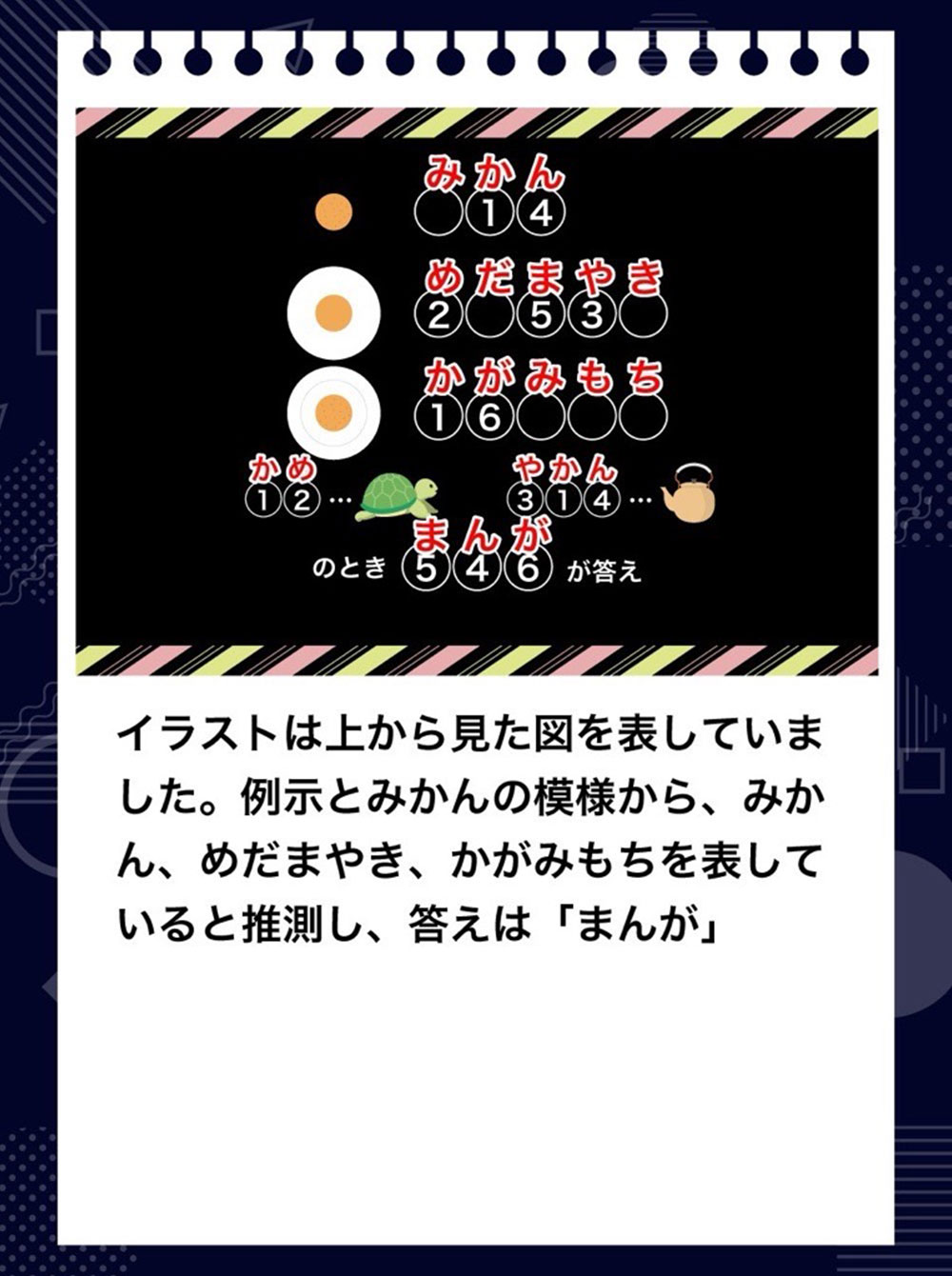 謎解き解答画像